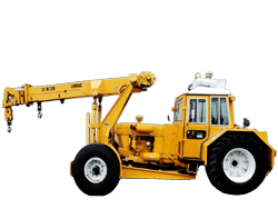 Tractor Cranes illustration