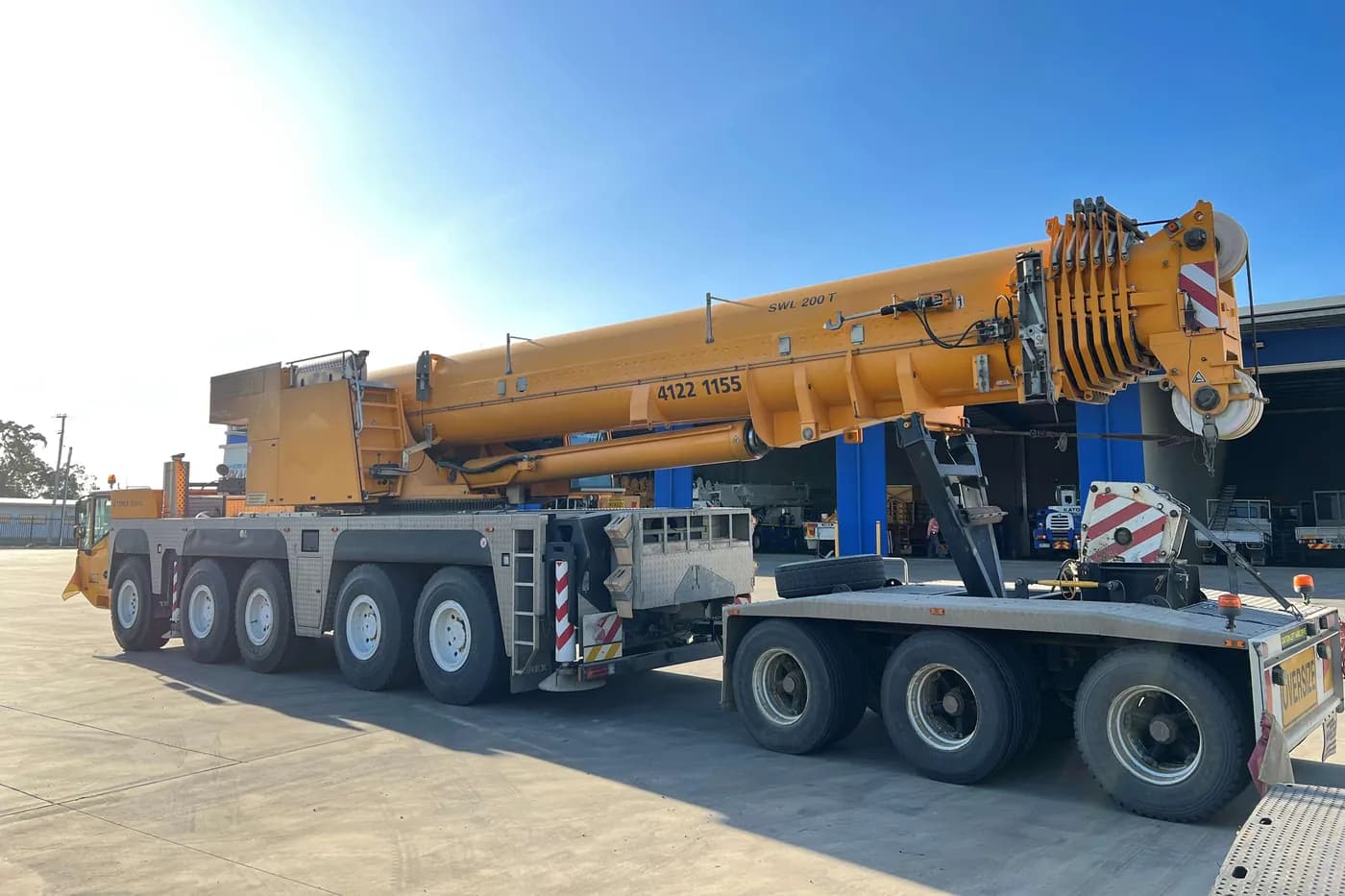 Demag AC200 all terrain crane